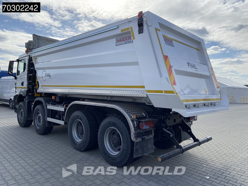 MAN TGS 41.400 8X4 20m3 KH Kipper Tarpaulin Automatic Big-Axle EURO 2 - Tippbil lastbil: bild 2 MAN TGS 41.400 8X4 20m3 KH Kipper Tarpaulin Automatic Big-Axle EURO 2 - Tippbil lastbil: bild 2