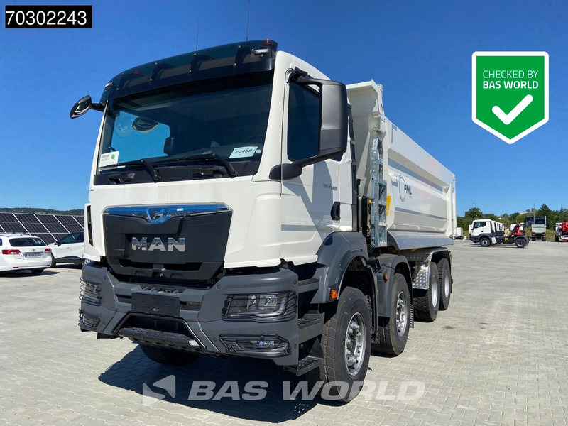 MAN TGS 41.400 8X4 NEW! 20m3 KH Kipper Manual Steel suspension Big-Axle EURO 2 - Tippbil lastbil: bild 1 MAN TGS 41.400 8X4 NEW! 20m3 KH Kipper Manual Steel suspension Big-Axle EURO 2 - Tippbil lastbil: bild 1