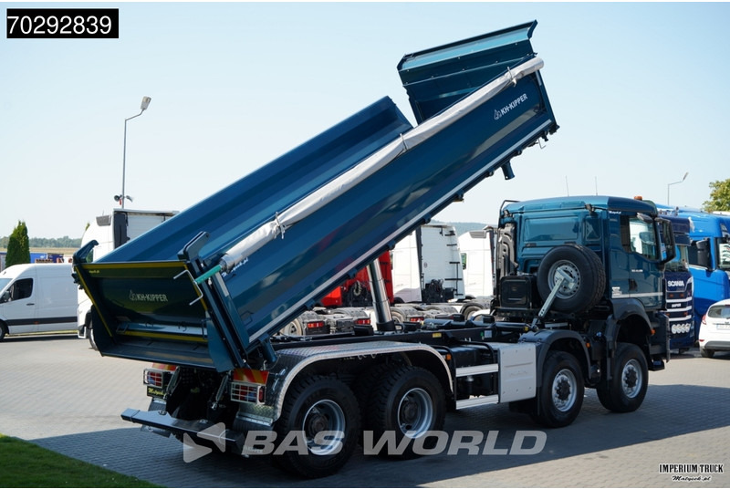 Ny Tippbil lastbil MAN TGS 41.480 TGS 8X8: bild 13