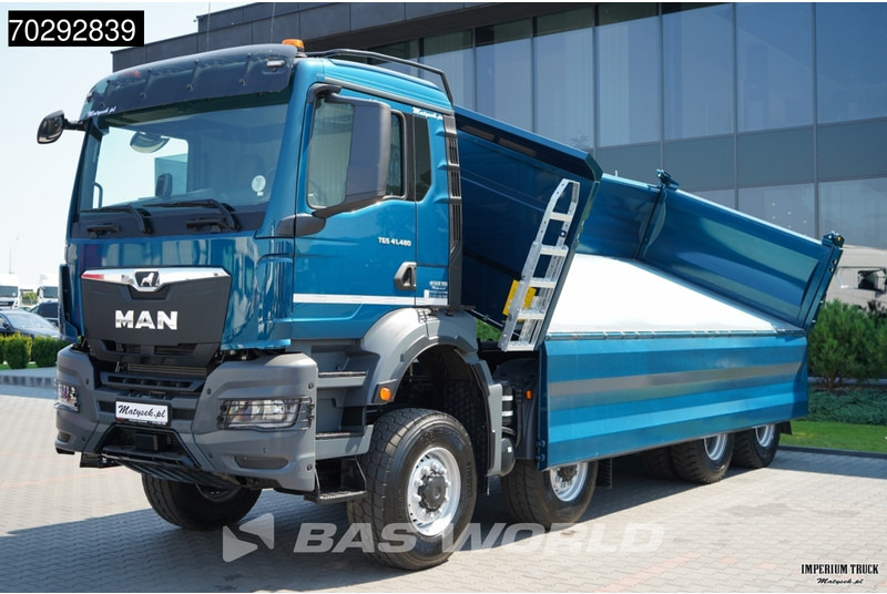 Ny Tippbil lastbil MAN TGS 41.480 TGS 8X8: bild 18