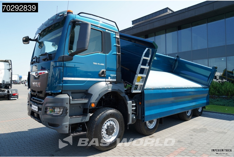 Ny Tippbil lastbil MAN TGS 41.480 TGS 8X8: bild 19
