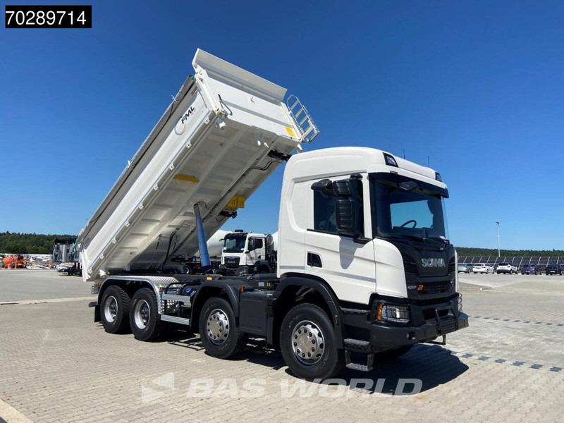 Scania P420 8X4 NEW! 13,5m3 3-way tipper Hardox450 Steel Steelsuspension Euro 6 - Tippbil lastbil: bild 3 Scania P420 8X4 NEW! 13,5m3 3-way tipper Hardox450 Steel Steelsuspension Euro 6 - Tippbil lastbil: bild 3