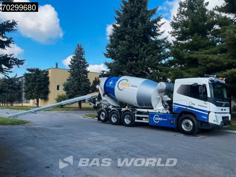 Volvo FMX 670 8X4 100% ELectric 490 kW 10m3 FML Mixer Lift/Steering Axle - Betongbil: bild 3 Volvo FMX 670 8X4 100% ELectric 490 kW 10m3 FML Mixer Lift/Steering Axle - Betongbil: bild 3
