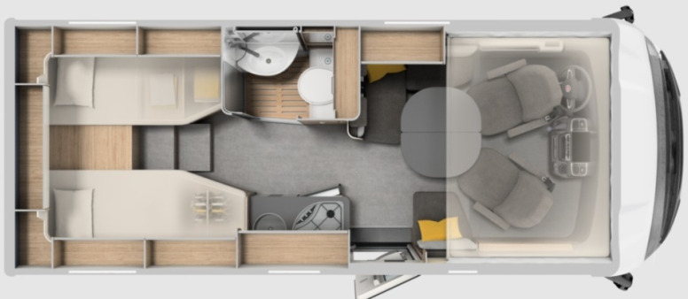 Laika Ecovip H 2109 - Helintegrerad husbil: bild 1 Laika Ecovip H 2109 - Helintegrerad husbil: bild 1