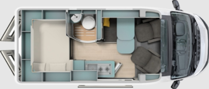 Laika Kosmo 50 Camper Van - Campingbil: bild 2 Laika Kosmo 50 Camper Van - Campingbil: bild 2