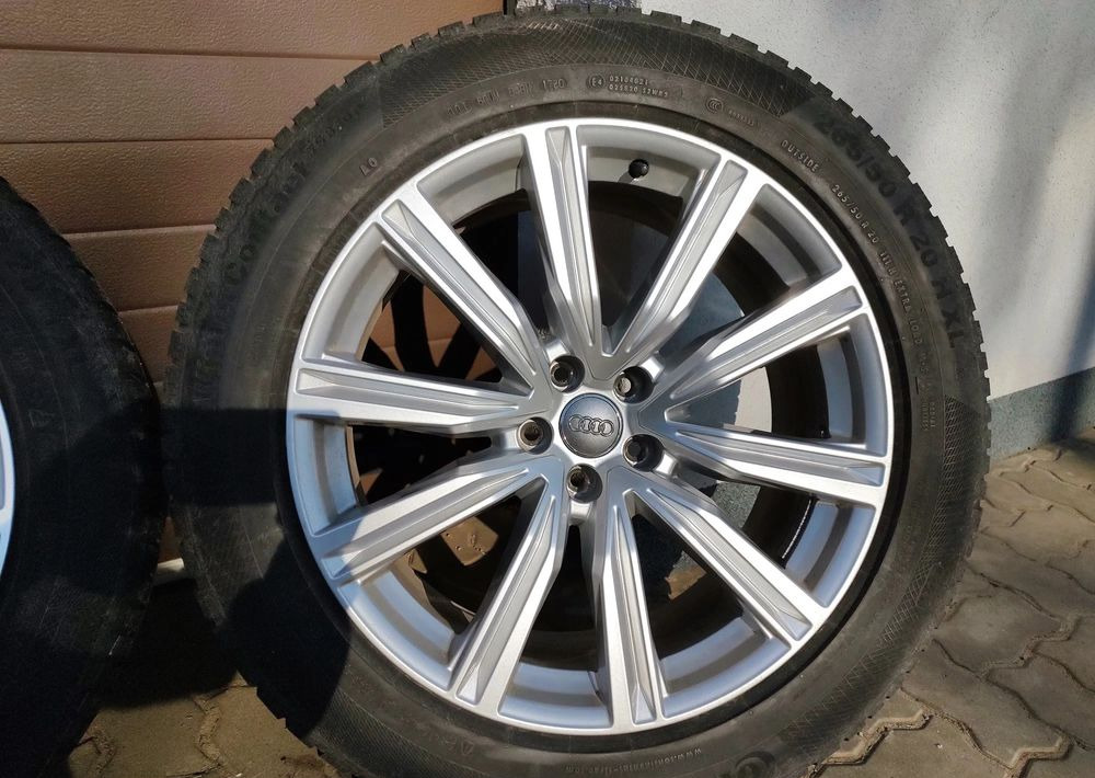 Koła felgi aluminiowe Audi Q8 SQ8 z oponami zimowymi Continental WinterContact TS850P 265/50 R20 H XL - Komplett hjul för Personbil: bild 5 Koła felgi aluminiowe Audi Q8 SQ8 z oponami zimowymi Continental WinterContact TS850P 265/50 R20 H XL - Komplett hjul för Personbil: bild 5