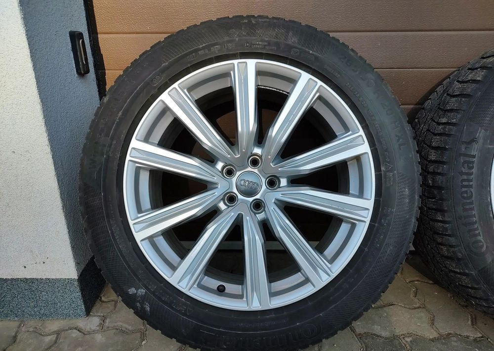 Koła felgi aluminiowe Audi Q8 SQ8 z oponami zimowymi Continental WinterContact TS850P 265/50 R20 H XL - Komplett hjul för Personbil: bild 2 Koła felgi aluminiowe Audi Q8 SQ8 z oponami zimowymi Continental WinterContact TS850P 265/50 R20 H XL - Komplett hjul för Personbil: bild 2