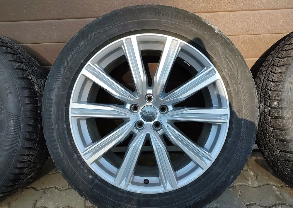 Koła felgi aluminiowe Audi Q8 SQ8 z oponami zimowymi Continental WinterContact TS850P 265/50 R20 H XL - Komplett hjul för Personbil: bild 3 Koła felgi aluminiowe Audi Q8 SQ8 z oponami zimowymi Continental WinterContact TS850P 265/50 R20 H XL - Komplett hjul för Personbil: bild 3