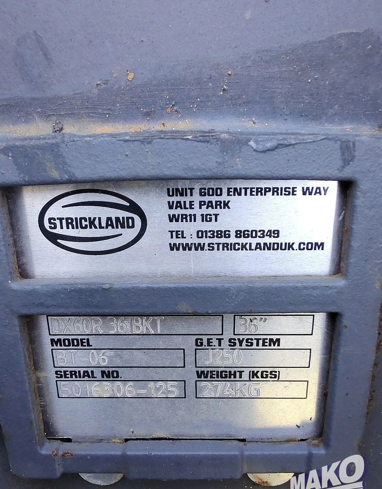 NOWA Łyżka Strickland 90cm do koparki Miller fi 45 (nieużywana) - Tillbehör för Byggmaskiner: bild 5 NOWA Łyżka Strickland 90cm do koparki Miller fi 45 (nieużywana) - Tillbehör för Byggmaskiner: bild 5