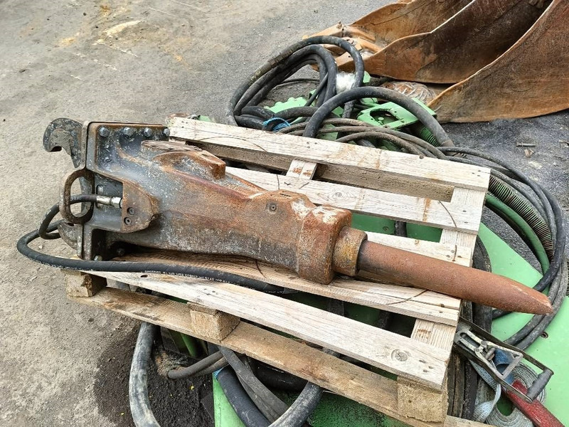 Atlas-Copco HS35U 248 kg hamer breker brokk husqvarna 8 cm - Hydraulisk hammare för Byggmaskiner: bild 4 Atlas-Copco HS35U 248 kg hamer breker brokk husqvarna 8 cm - Hydraulisk hammare för Byggmaskiner: bild 4