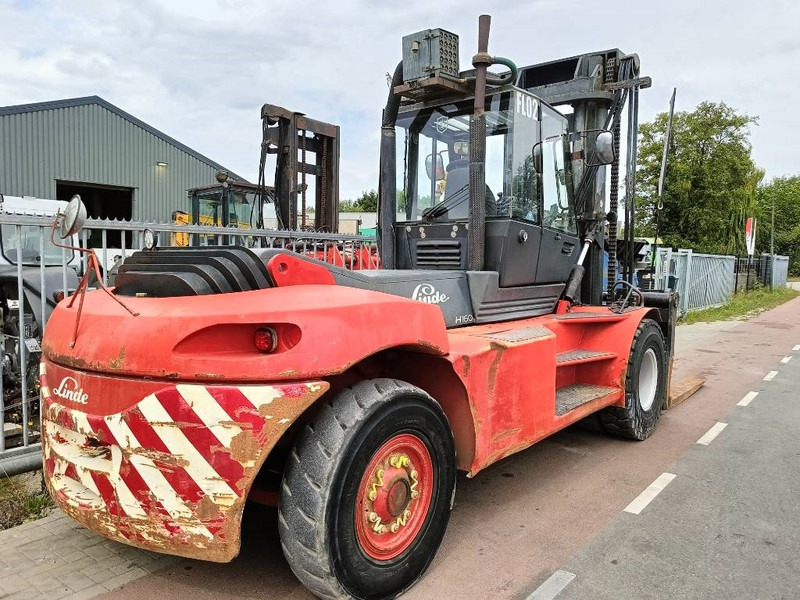 Linde H160 diesel 16T heftruck forklift stapler low mast - Dieseltruck: bild 5 Linde H160 diesel 16T heftruck forklift stapler low mast - Dieseltruck: bild 5