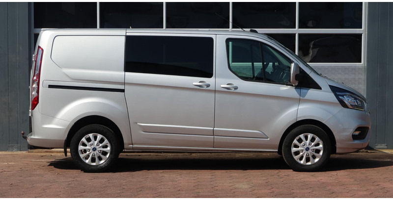 Små skåpbil, Dubbelhytt transportbil Ford Transit Custom 300 2.0 TDCI L1H1 Limited DC AUT/ LED/ CAMERA/ 2X DEUR/ CRUISE/ AIRCO/ TREKHAAK: bild 15