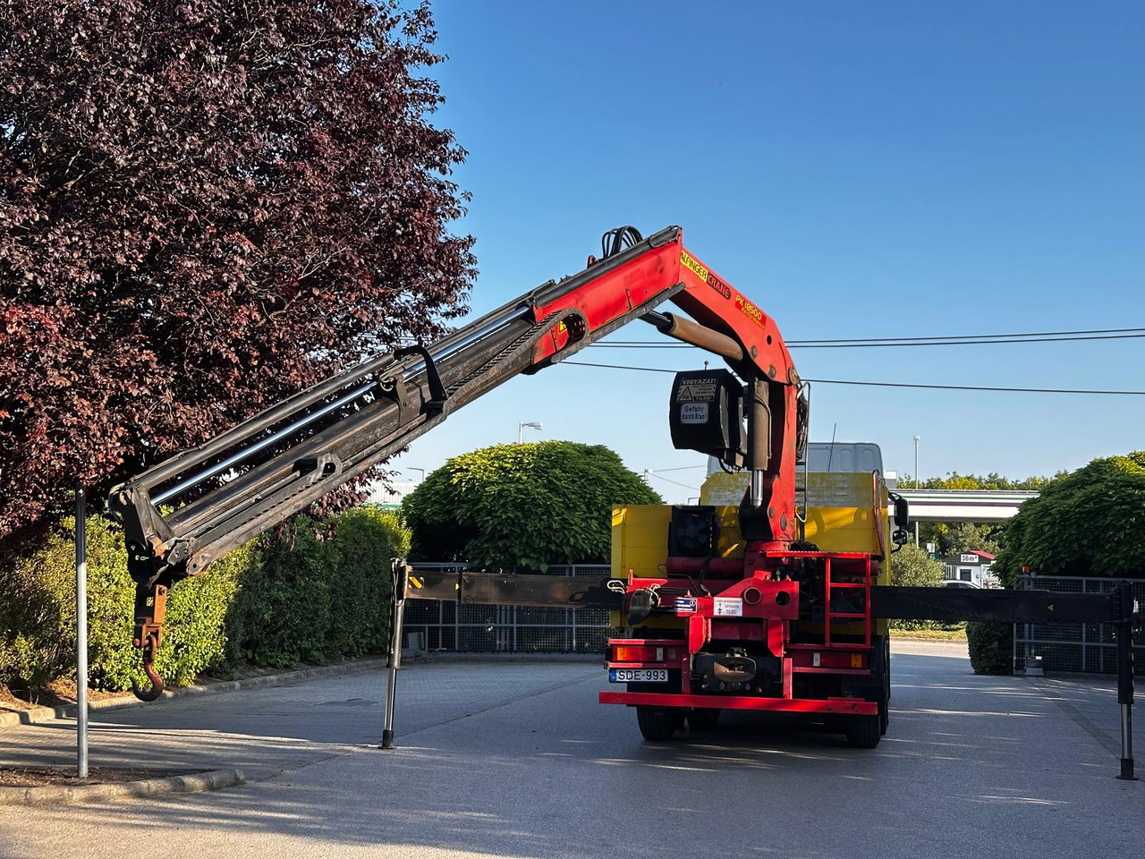 DAF Xf 105.410 Manual 6x2 Palfinger Pk18500 EXCELENT - Kranbil: bild 4 DAF Xf 105.410 Manual 6x2 Palfinger Pk18500 EXCELENT - Kranbil: bild 4