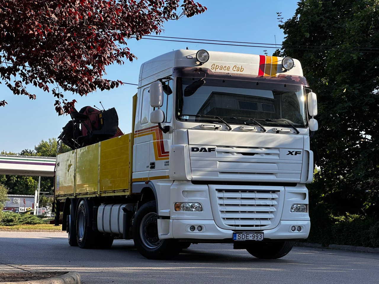 DAF Xf 105.410 Manual 6x2 Palfinger Pk18500 EXCELENT - Kranbil: bild 1 DAF Xf 105.410 Manual 6x2 Palfinger Pk18500 EXCELENT - Kranbil: bild 1