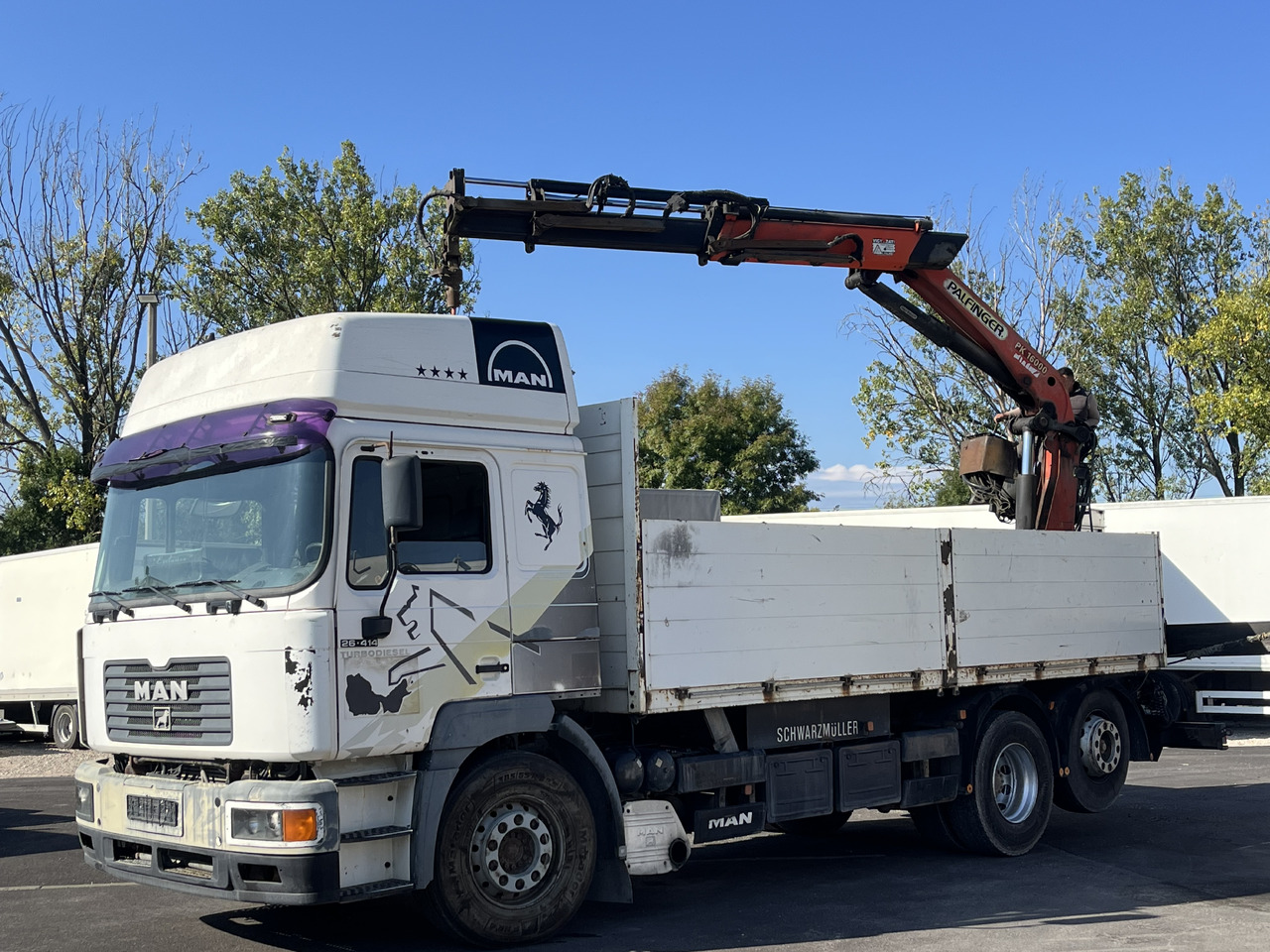 MAN F2000 26.413 Palfinger pk 16000 - Kranbil: bild 1 MAN F2000 26.413 Palfinger pk 16000 - Kranbil: bild 1