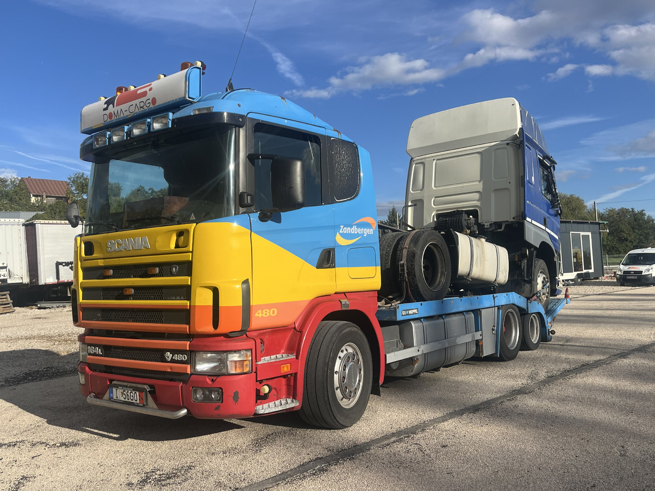 SCANIA 164 480 V8 GS MEPPEL - Biltransportbil lastbil: bild 1 SCANIA 164 480 V8 GS MEPPEL - Biltransportbil lastbil: bild 1