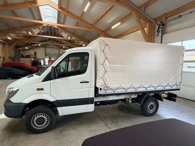 MERCEDES-BENZ Sprinter 316 CDI Pritsche 4x4 Allrad Plane... - Transportbil med flak: bild 2 MERCEDES-BENZ Sprinter 316 CDI Pritsche 4x4 Allrad Plane... - Transportbil med flak: bild 2