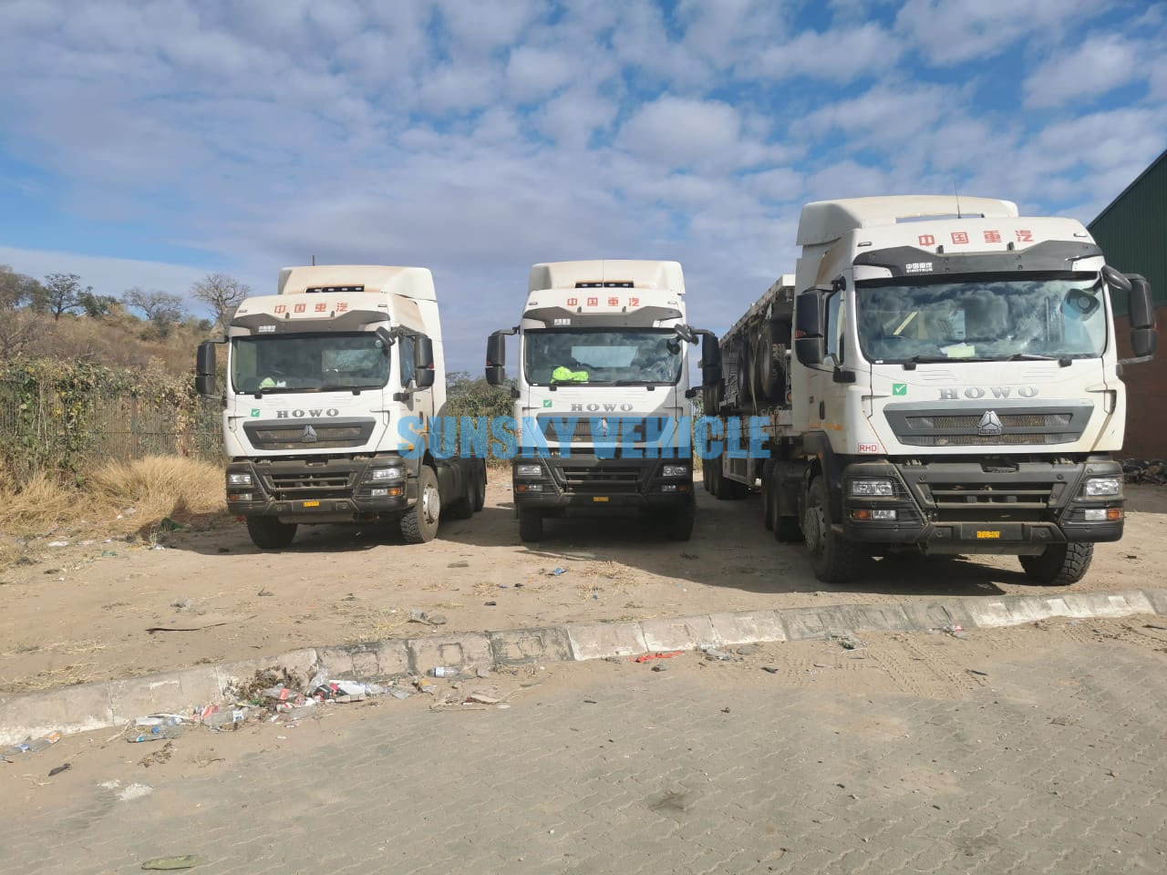 HOWO Brand New TX 6X4 400HP Tractor Head - Dragbil: bild 2 HOWO Brand New TX 6X4 400HP Tractor Head - Dragbil: bild 2