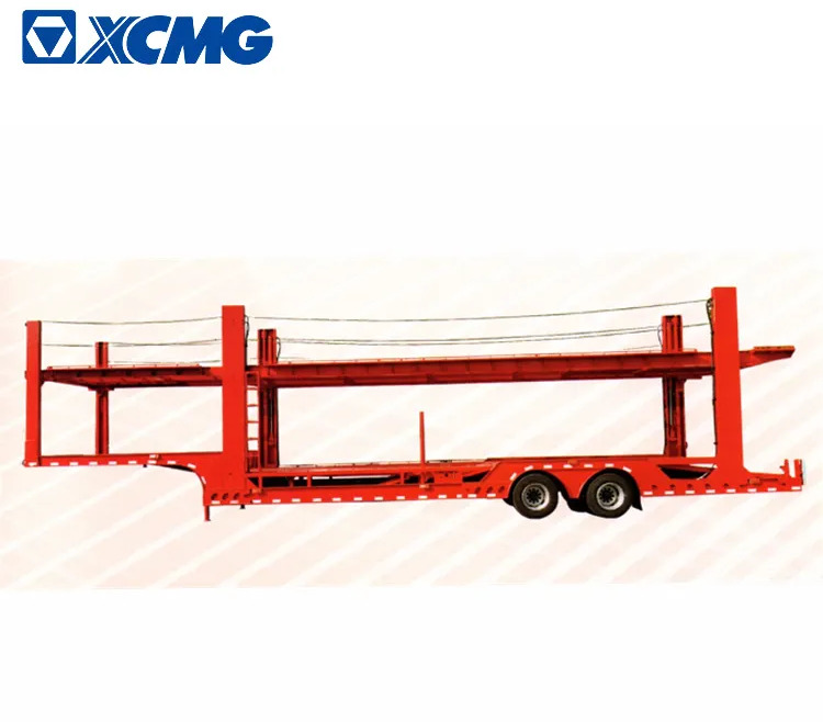 XCMG Official Manufacturer Flat Bed Container Car Transport Semi Truck Trailer - Biltransportbil semitrailer: bild 3 XCMG Official Manufacturer Flat Bed Container Car Transport Semi Truck Trailer - Biltransportbil semitrailer: bild 3