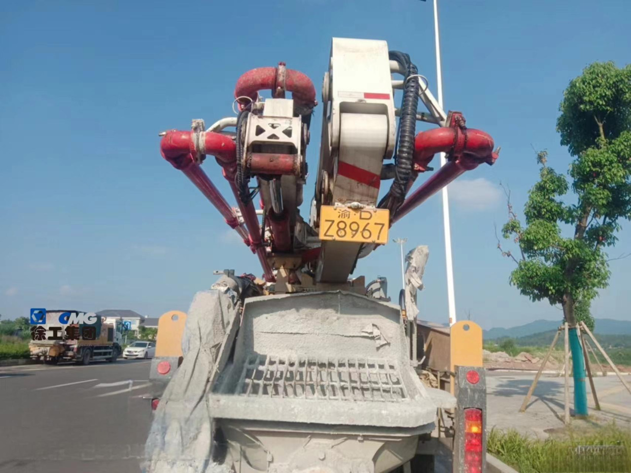 XCMG Official Road Construction Machinery HB37V 37m Used Concrete Pump Truck On Sale - Betongpump: bild 4 XCMG Official Road Construction Machinery HB37V 37m Used Concrete Pump Truck On Sale - Betongpump: bild 4