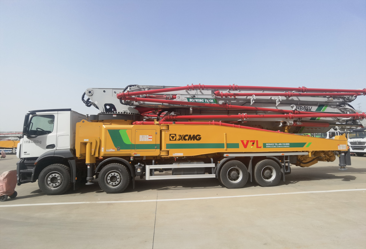 XCMG Official Schwing Concrete Pump HB62V Used Telescopic Concrete Pump Truck Price - Betongpump: bild 3 XCMG Official Schwing Concrete Pump HB62V Used Telescopic Concrete Pump Truck Price - Betongpump: bild 3