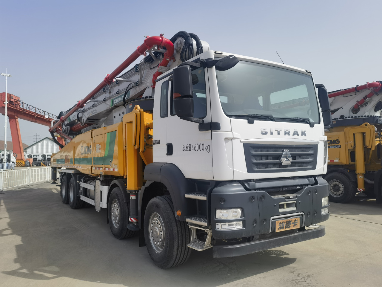 XCMG Official Second Hand 62m Concrete Boom Pump HB62V Truck Mounted Concrete Pump For Sale - Betongpump: bild 2 XCMG Official Second Hand 62m Concrete Boom Pump HB62V Truck Mounted Concrete Pump For Sale - Betongpump: bild 2
