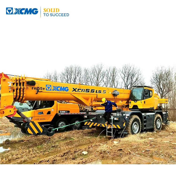 XCMG Popular Used Rough Terrain Crane XCR55L5_S 55T Hydrauli Crane Low Price - Terrängkran: bild 1 XCMG Popular Used Rough Terrain Crane XCR55L5_S 55T Hydrauli Crane Low Price - Terrängkran: bild 1