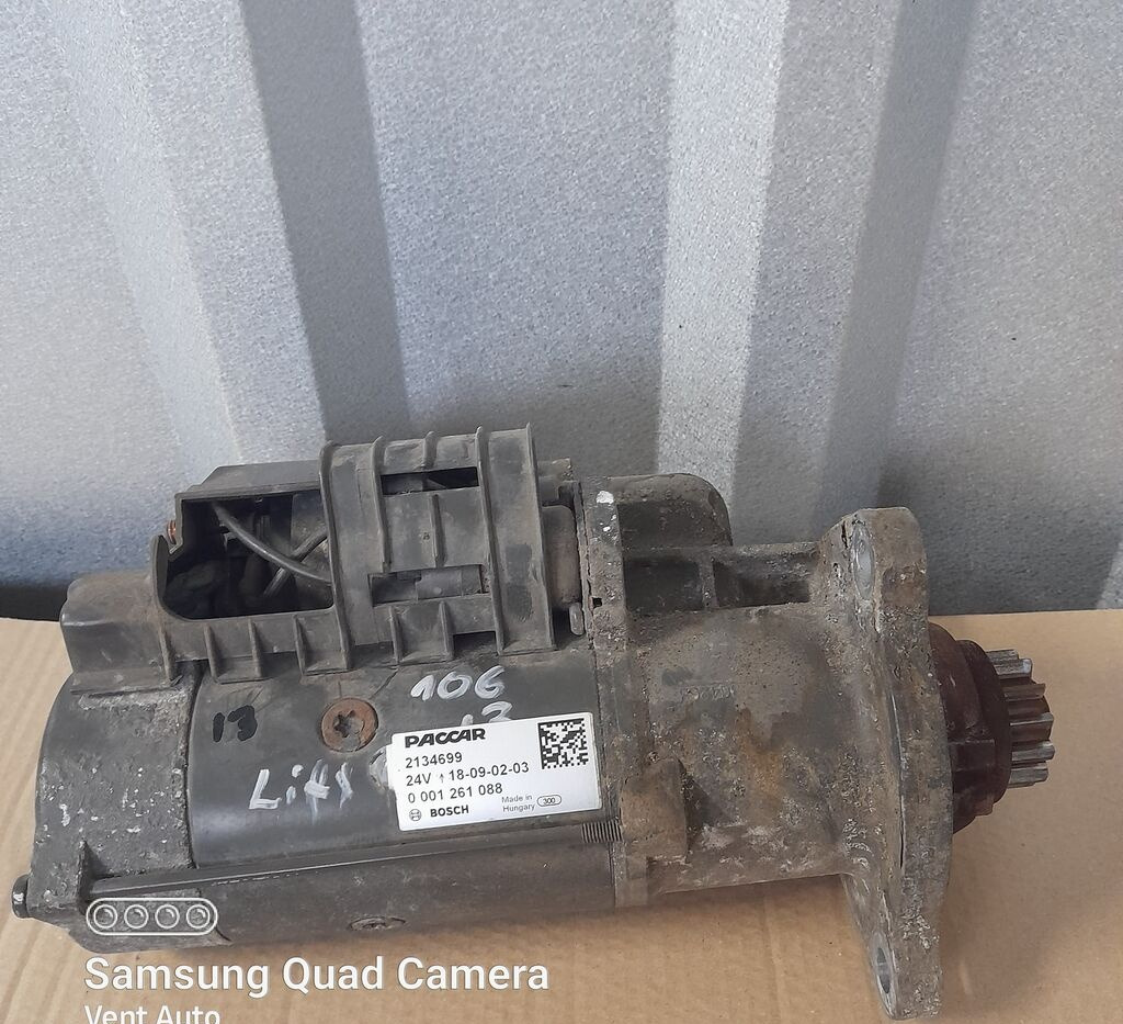 DAF 106 LIFT 480KM 2134699 DAF 106 truck - Starter för Lastbil: bild 1 DAF 106 LIFT 480KM 2134699 DAF 106 truck - Starter för Lastbil: bild 1