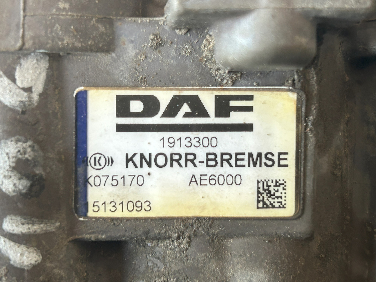 DAF CF XF 106 480 APU KIT ZEL2100 1973210 ( ELA1000 + AE6000) - Bromsventil: bild 5 DAF CF XF 106 480 APU KIT ZEL2100 1973210 ( ELA1000 + AE6000) - Bromsventil: bild 5