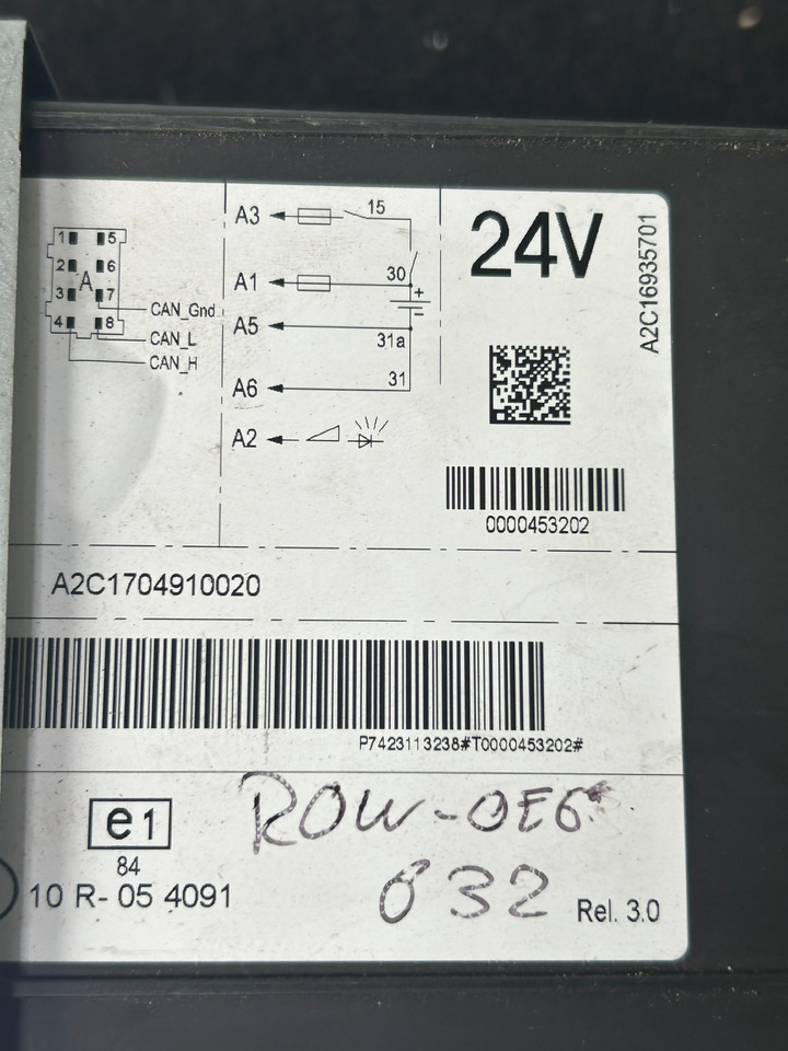 DAF XF 106 480 2027602 2321027 - Färdskrivar: bild 5 DAF XF 106 480 2027602 2321027 - Färdskrivar: bild 5