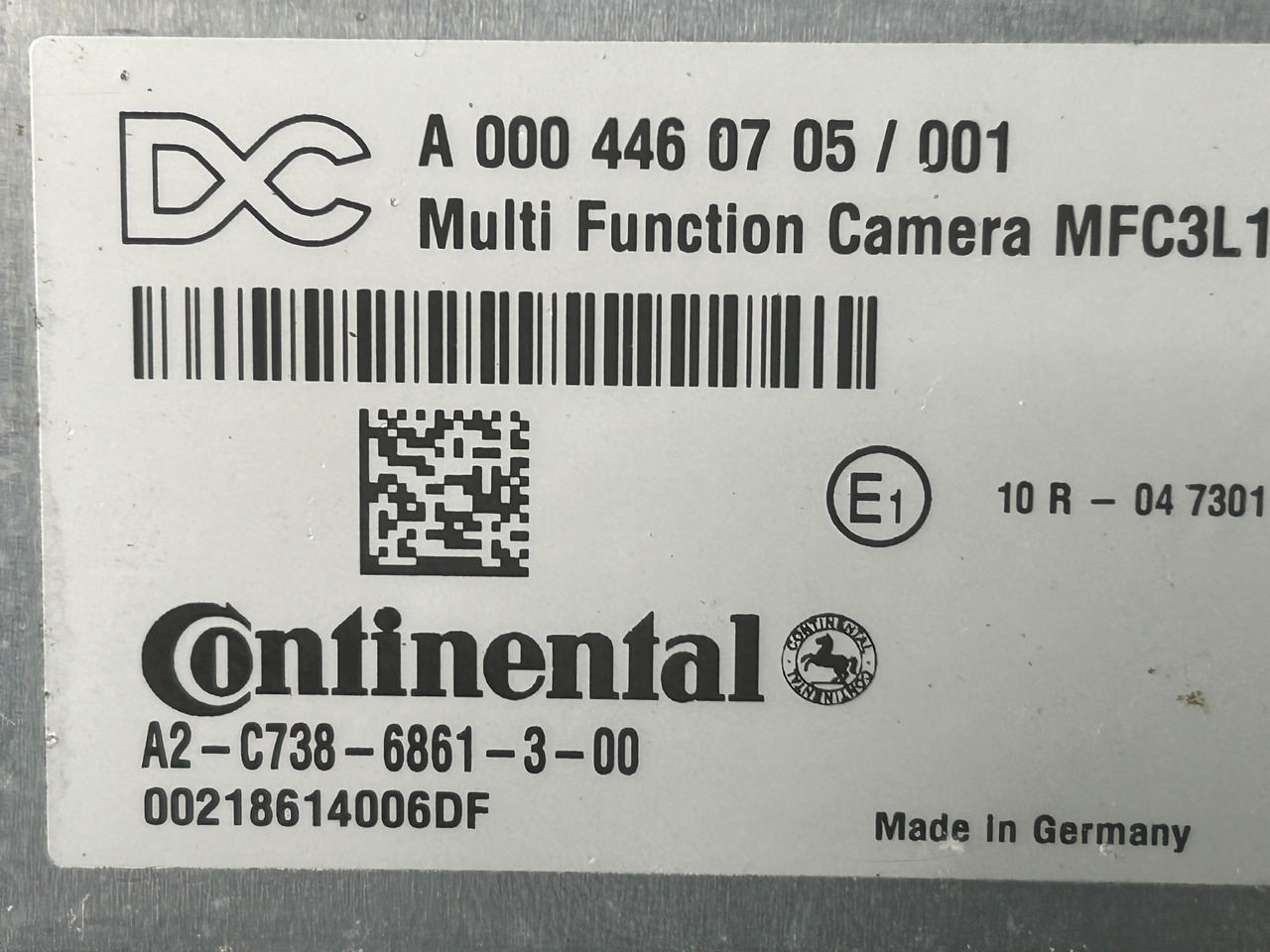 MERCEDES-BENZ ACTROS MP4 WINDSCREEN CAMERA LANE ASSISTANT - Sensor: bild 2 MERCEDES-BENZ ACTROS MP4 WINDSCREEN CAMERA LANE ASSISTANT - Sensor: bild 2