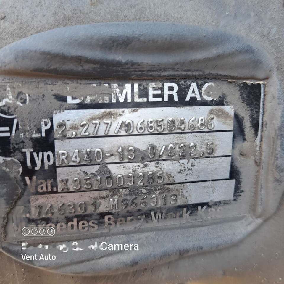 Mercedes-Benz ACTROS MP4 RATIO : 2,277 TYP: R440-13 RATIO : 2,277 - Differential för Lastbil: bild 3 Mercedes-Benz ACTROS MP4 RATIO : 2,277 TYP: R440-13 RATIO : 2,277 - Differential för Lastbil: bild 3