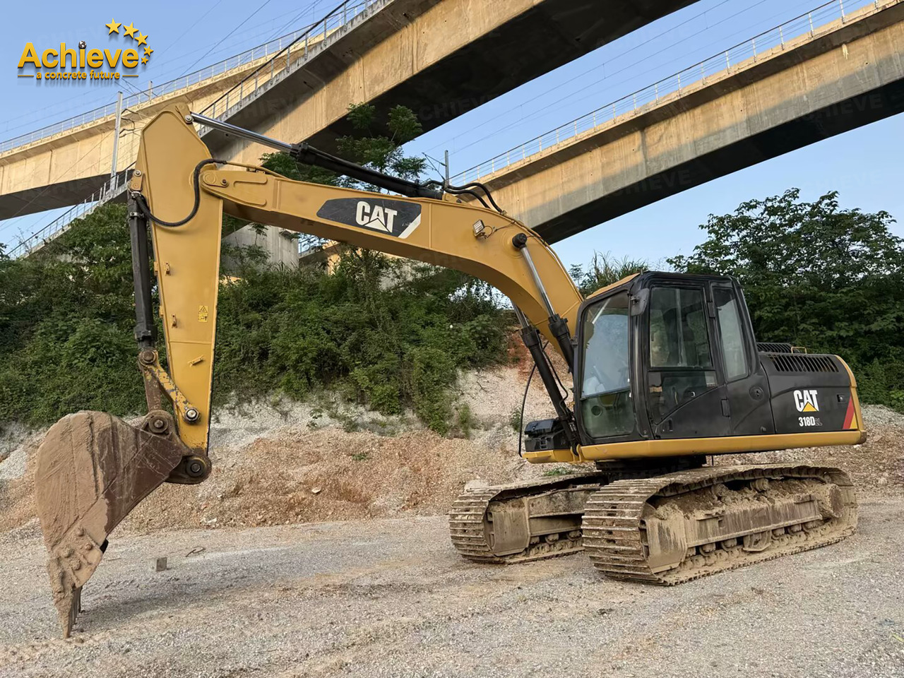 Caterpillar 318DL hydraulic excavator 0.72-0.8 m³ 91 kw/rpm 42.0-42.3 kN Cat® C4.2 【ACHIEVE】 TOP CONDITION!!! - Bandgrävare: bild 3 Caterpillar 318DL hydraulic excavator 0.72-0.8 m³ 91 kw/rpm 42.0-42.3 kN Cat® C4.2 【ACHIEVE】 TOP CONDITION!!! - Bandgrävare: bild 3