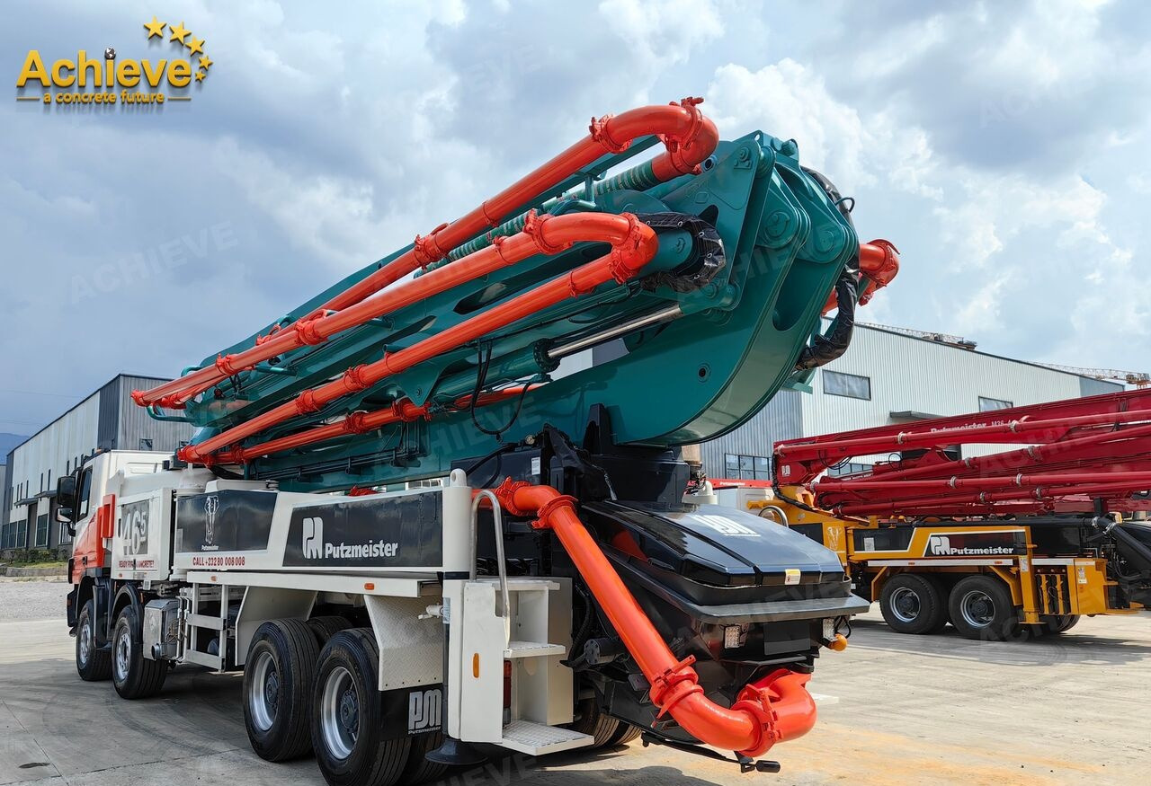 Putzmeister Compact Truck-Mounted Concrete Pump M46-5 【ACHIEVE】TOP CONDITION!!! - Betongpump: bild 5 Putzmeister Compact Truck-Mounted Concrete Pump M46-5 【ACHIEVE】TOP CONDITION!!! - Betongpump: bild 5