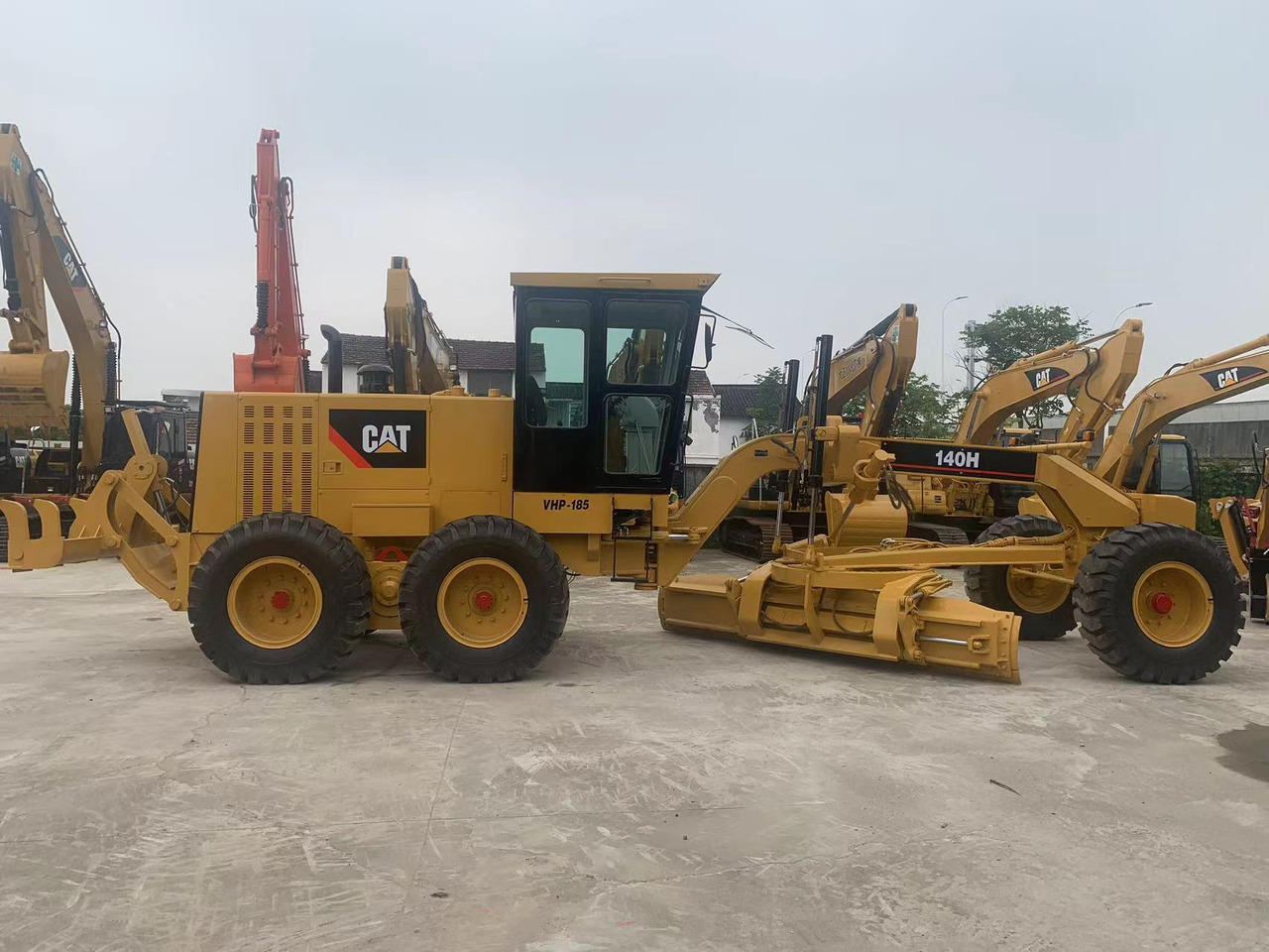 CATERPILLAR Used Motor Grader Original CAT 140H for Sale: 138 kW (185 HP) 3306 Engine, 3.7 m Blade & 14,677 kg Operating Weight - Väghyvel: bild 3 CATERPILLAR Used Motor Grader Original CAT 140H for Sale: 138 kW (185 HP) 3306 Engine, 3.7 m Blade & 14,677 kg Operating Weight - Väghyvel: bild 3
