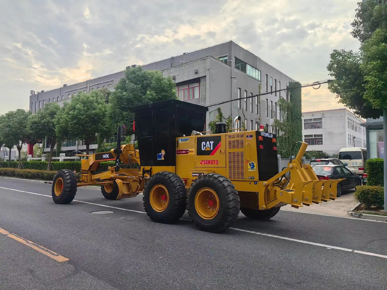 Caterpillar 140K Motor Grader Road Construction Machine - Väghyvel: bild 4 Caterpillar 140K Motor Grader Road Construction Machine - Väghyvel: bild 4