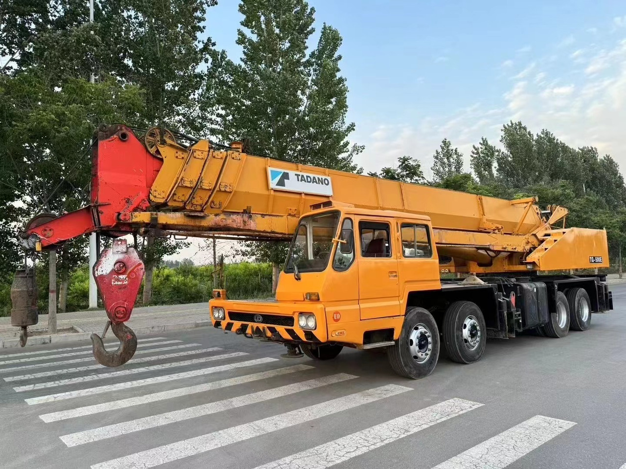 TADANO TG500E Good Condition 50 ton Truck Crane - Mobilkran: bild 1 TADANO TG500E Good Condition 50 ton Truck Crane - Mobilkran: bild 1