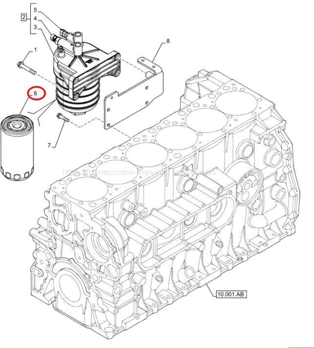 FPT IVECO CASE Cursor11 EURO 6 F3GFE613A B001 5801863562/5801690111 fuel filter 5801516883 - Bränslefilter: bild 3 FPT IVECO CASE Cursor11 EURO 6 F3GFE613A B001 5801863562/5801690111 fuel filter 5801516883 - Bränslefilter: bild 3