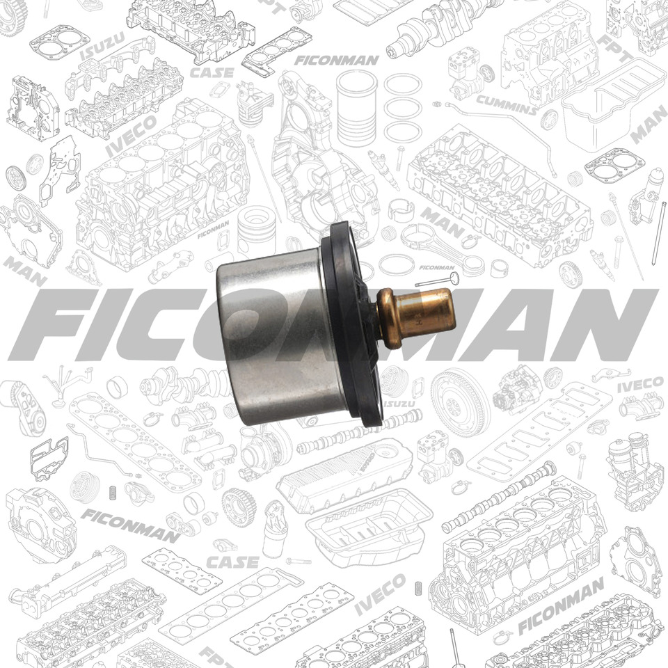 FPT IVECO CASE Cursor9 Euro 6 F2CFE612 A/B/D F2CFE614A*B041/F2CGE614F*V004 5802431166 Thermostat 5010553100 99431512/504096443 - Termostat för Lastbil: bild 1 FPT IVECO CASE Cursor9 Euro 6 F2CFE612 A/B/D F2CFE614A*B041/F2CGE614F*V004 5802431166 Thermostat 5010553100 99431512/504096443 - Termostat för Lastbil: bild 1