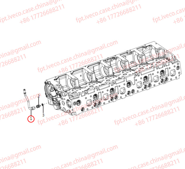 FPT IVECO CASE Cursor9 F2CFE614A*B041/F2CGE614F*V004 5802431166 TUBE500331700 - Motor och reservdelar för Lastbil: bild 3 FPT IVECO CASE Cursor9 F2CFE614A*B041/F2CGE614F*V004 5802431166 TUBE500331700 - Motor och reservdelar för Lastbil: bild 3