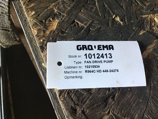 Liebherr Fan Drive Pump - Hydraulpump: bild 1 Liebherr Fan Drive Pump - Hydraulpump: bild 1