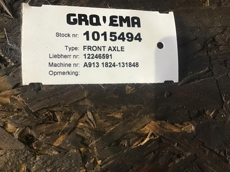 Liebherr Front Axle - Axel och reservdelar: bild 1 Liebherr Front Axle - Axel och reservdelar: bild 1