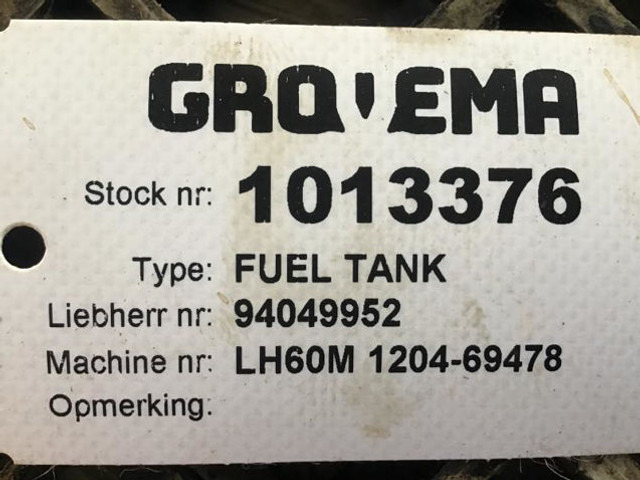 Bränsletank Liebherr Fuel Tank: bild 11