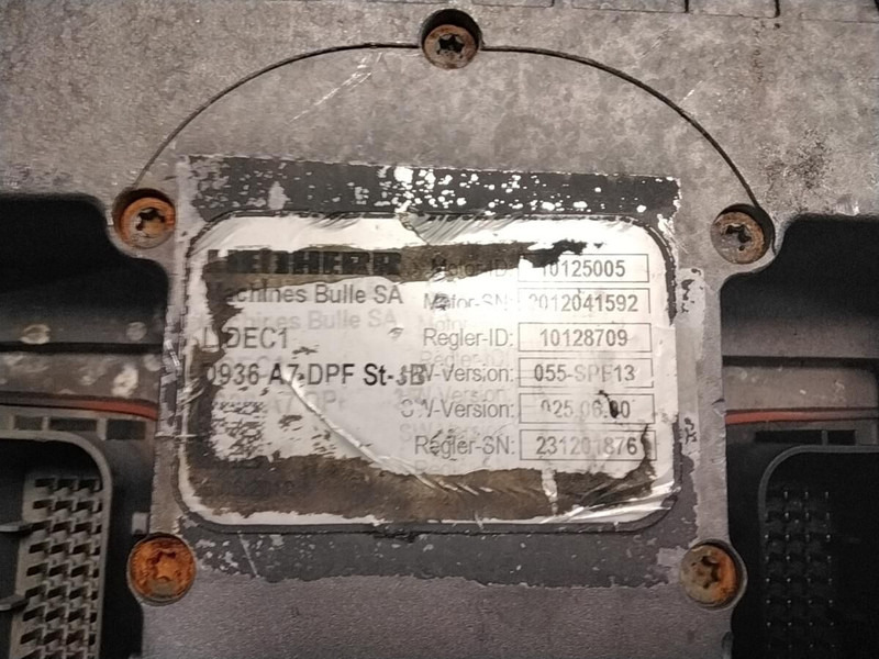 Liebherr Motor Control Device - Kontrollenhet: bild 2 Liebherr Motor Control Device - Kontrollenhet: bild 2