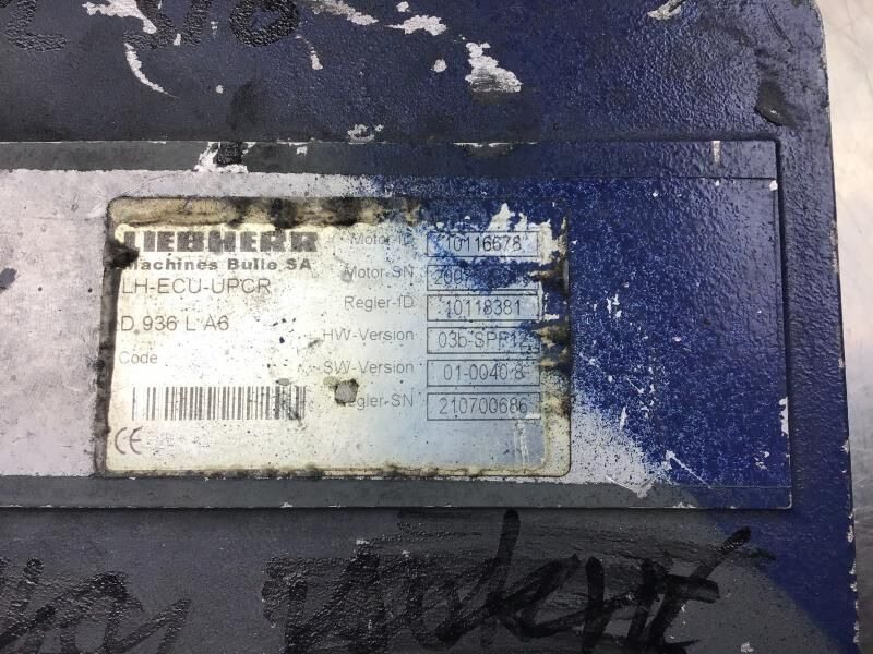 Liebherr - Kontrollenhet: bild 2 Liebherr - Kontrollenhet: bild 2