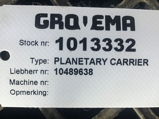 Liebherr Planetary Carrier - Fjädring: bild 5 Liebherr Planetary Carrier - Fjädring: bild 5