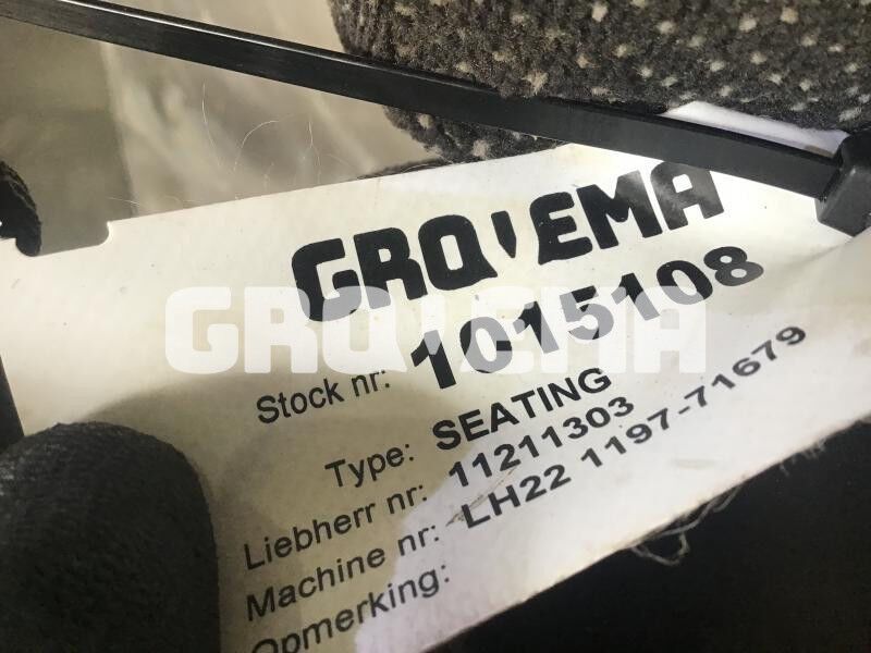 Liebherr R926 COMP / R946 LC / R946 LC-V / R946 NLC / R946 S-HD / R950 / R950 LC-V / R950 S-HD / R922 LC / R926 LC / R920 LC / R920 NLC / - Säte: bild 3 Liebherr R926 COMP / R946 LC / R946 LC-V / R946 NLC / R946 S-HD / R950 / R950 LC-V / R950 S-HD / R922 LC / R926 LC / R920 LC / R920 NLC / - Säte: bild 3