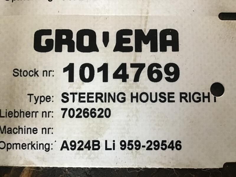 Liebherr Steering House Right - Styrspindel: bild 3 Liebherr Steering House Right - Styrspindel: bild 3