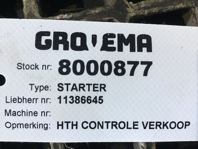 Reservdelar Bosch Startmotor Used: bild 11 Reservdelar Bosch Startmotor Used: bild 11