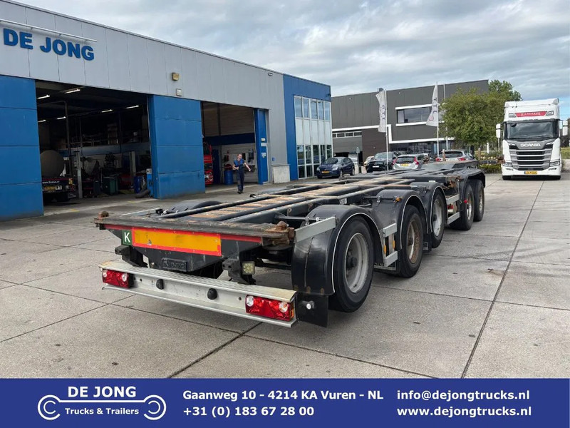 D-Tec CT-60-05D / 5 Axles / 3x Steering Axle / 4x Lift Axle / BPW - Containerbil/ Växelflak semitrailer: bild 1 D-Tec CT-60-05D / 5 Axles / 3x Steering Axle / 4x Lift Axle / BPW - Containerbil/ Växelflak semitrailer: bild 1